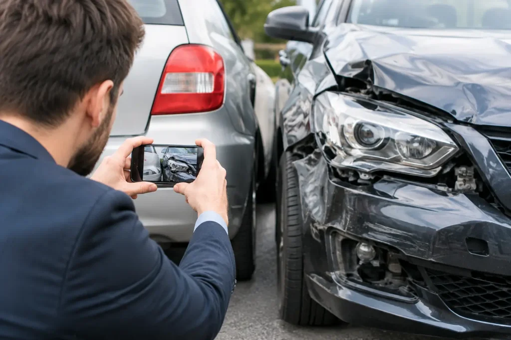 Beweissicherung von Fahrzeugschäden nach Unfall